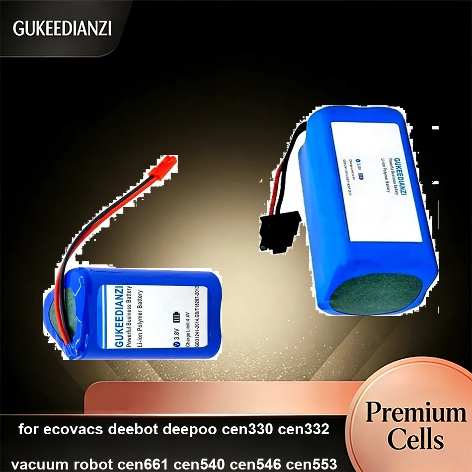 

Надежный аккумулятор 3600-3800 мАч для роботов-пылесосов Ecovacs Deebot Deepoo CEN330 CEN332 CEN661 CEN540 CEN546 CEN553