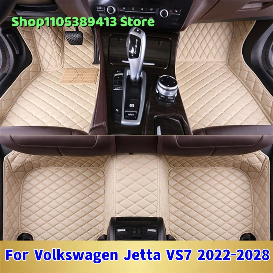 

Кожаные автомобильные коврики на заказ для Volkswagen Jetta VS7 2022-2028: аксессуары, коврики, ковровые покрытия