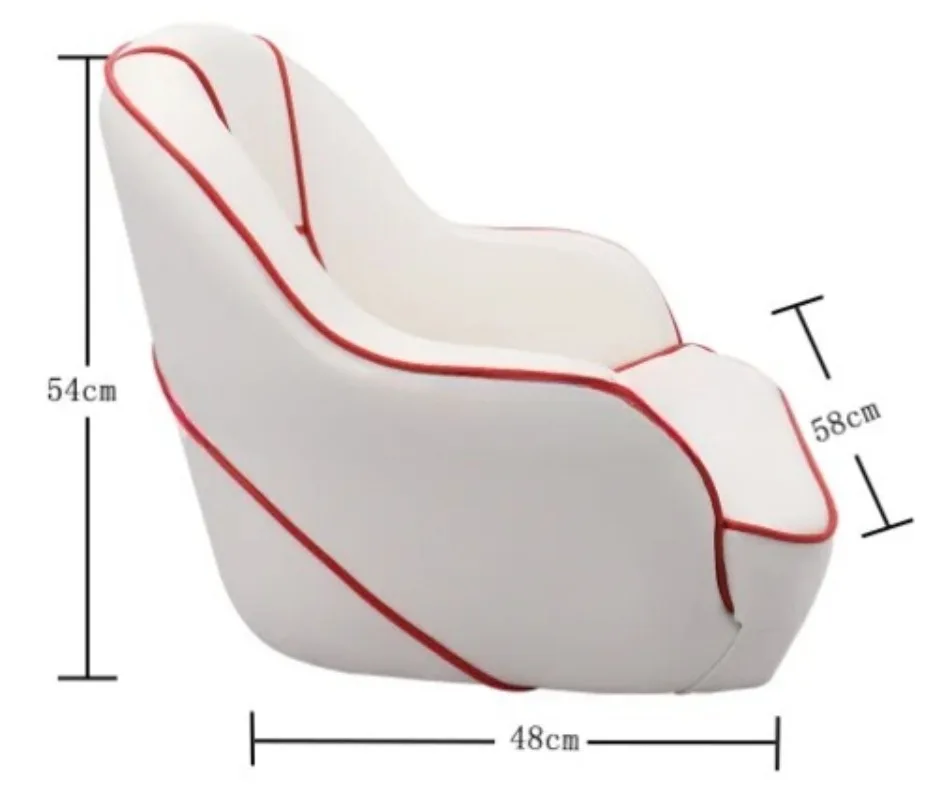 STLF New Condition Boat Accessories Pedestal Marine Pilot Seat with Suspension for Yacht & Boat Hardware