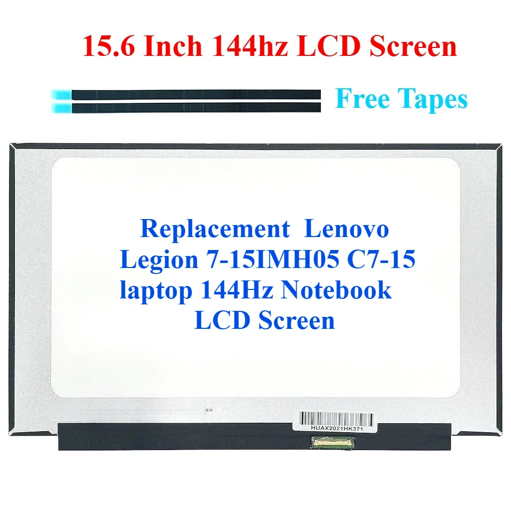 

Для ноутбука Lenovo Legion 7-15IMH05 C7-15, ЖК-экран для ноутбука 144 Гц