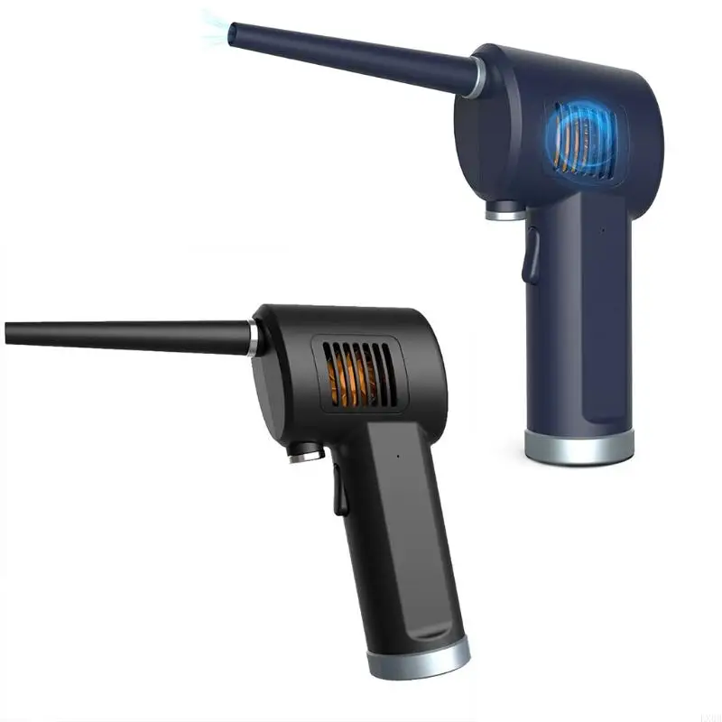 LX0B Compressed Air Duster for Keyboard Cleaning, 6000mAh Rechargeable Dust