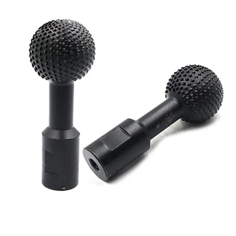 Spherical Wood Carving Cutter Rotary File Round Ball Burr Polishing Head for Angle Grinder Woodworking Grinding & Carving