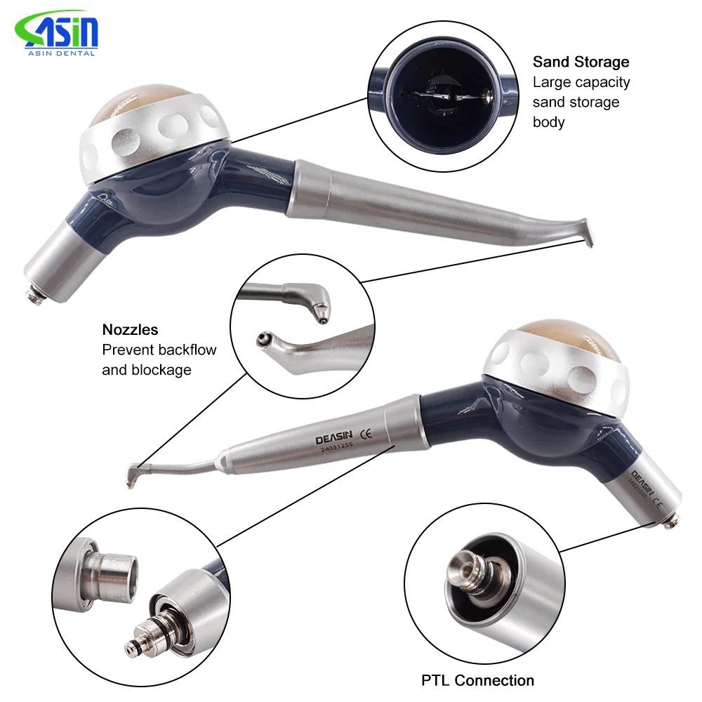 Dental Air Polisher Sandblasting Sandblaster Teeth Polishing Air Prophy dentistry oral hygiene tooth cleaning tools