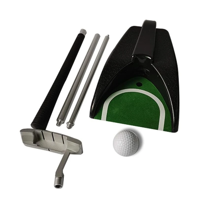 Portable Best Golf Right Hand Putter with Carry for Case Ball Return System