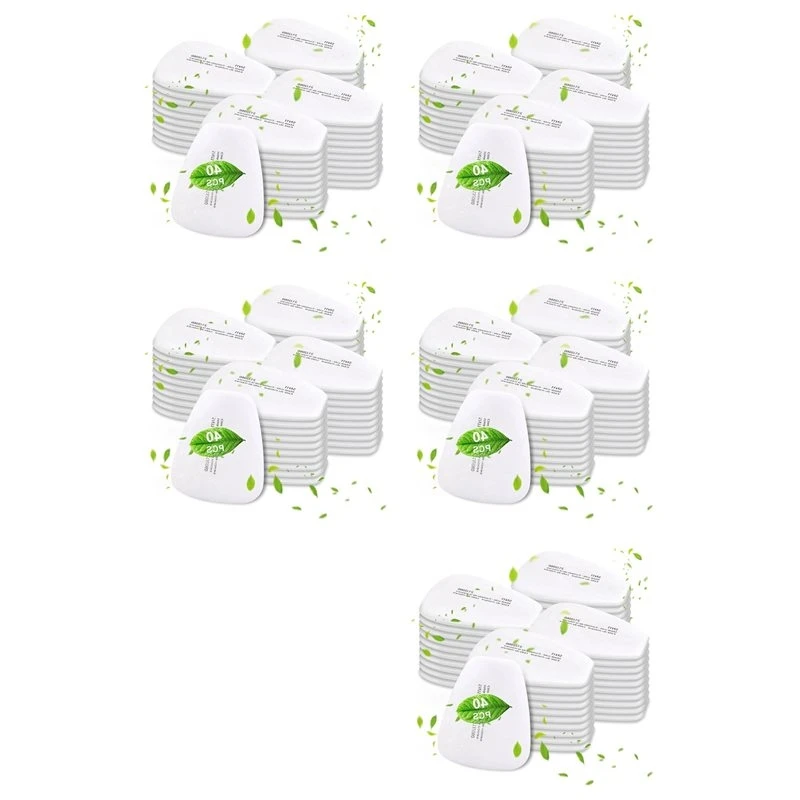 T24C 200PCS 5N11 Respirator Filter Cotton, Replacement Particulate Filter Cotton For 6200, 6502, 7502, 6800, And FF402 Series