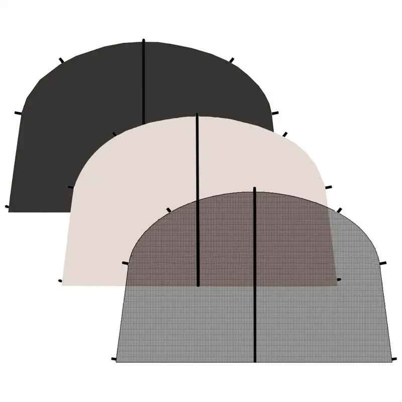 Privacy Drape Outdoor Camping Dome Tent Drape Replacement Privacy Protection Sunlight Blocking Oxford Cloth Fabric For Picnic