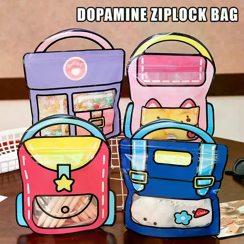Waterproof Tote Gift Bags 10pcs Reusable BPA Free Party Favor Bags for Cookie Storage Jewelry Packaging Halloween Party