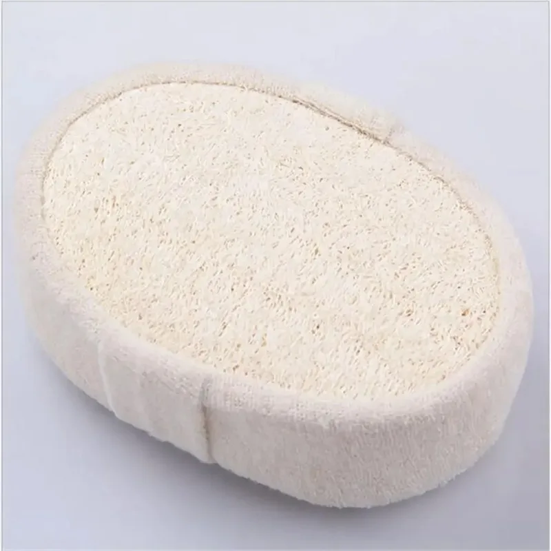 New Natural Loofah Sponge Body Scrub Bath Exfoliating Wisp for Body Luffa Back Scrubber Cellulite Washclothes Shower Accessories