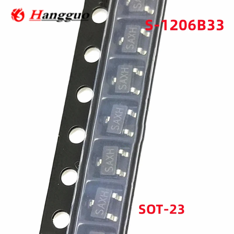 50 قطعة/الوحدة العلامة التجارية الجديدة والأصلية S-1206B33-M3T1G S-1206B33 SAX REG الخطي 3.3 فولت 250MA SOT23-3 IC أفضل في الجودة #2