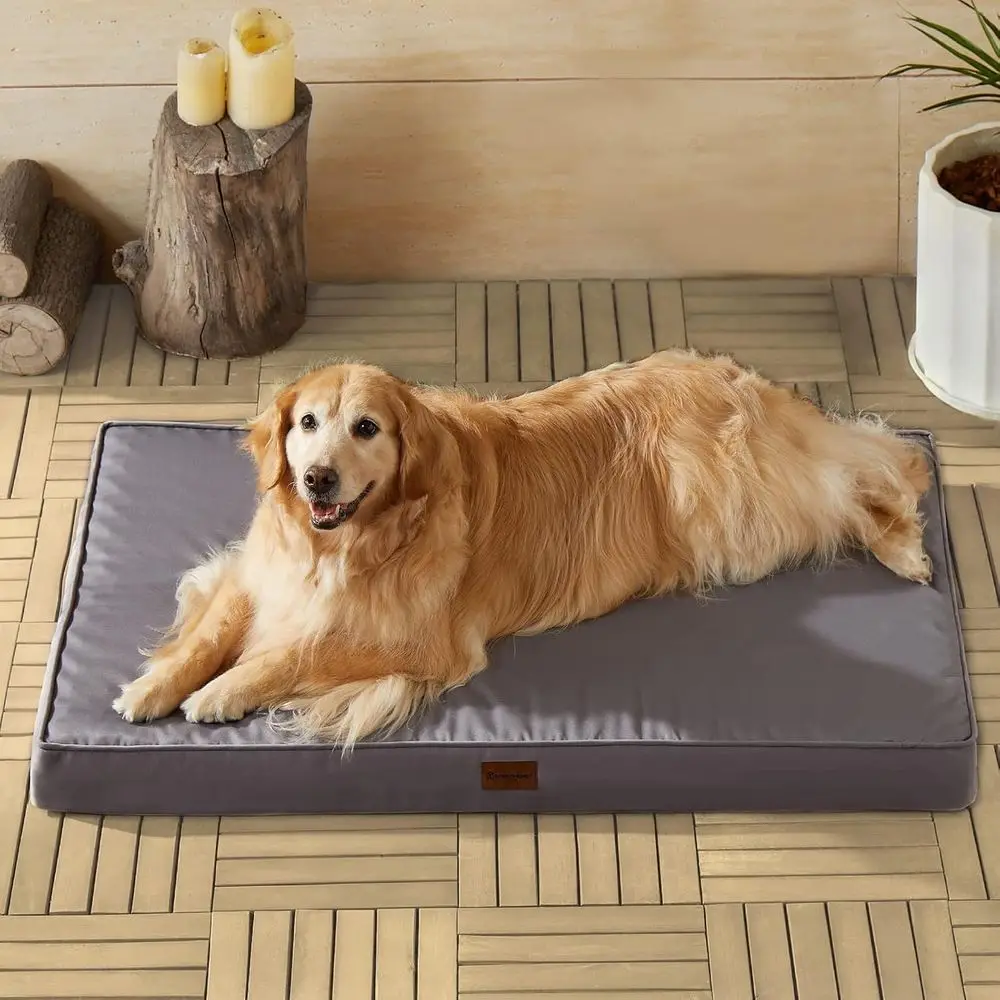 

Outdoor Dog Beds or Large Dogs, Waterproo Dog Bed or Medium, Large, Extra Large Dogs, Orthopedic Pet Bed with Removable Washable