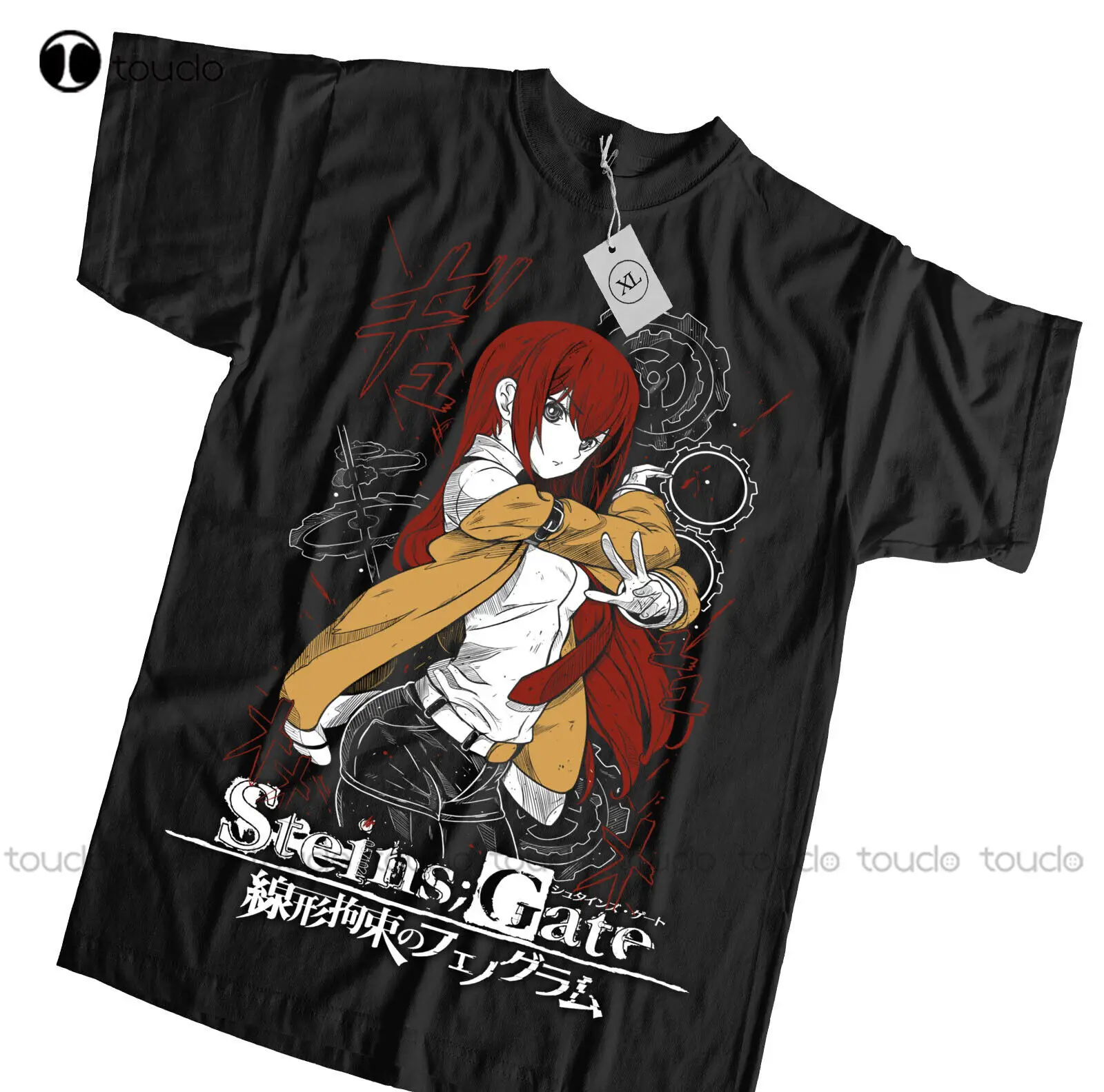 Steins Gate New Shirt Anime Shirt Manga Shirt Graphic Tee T-Shirts For Men Custom Aldult Teen Unisex Digital Printing Tee Shirts