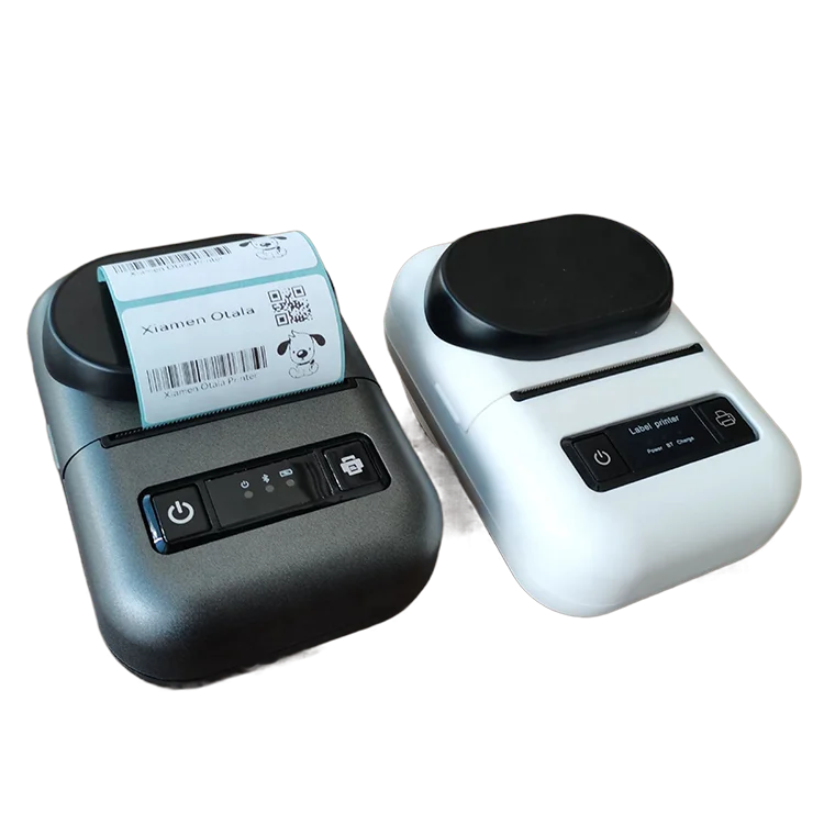 Popular Hot sell Thermal Printer 58mmhandheld Inkjet Printer Hand Pocket Portable M110 Tshirt Receipt Barcode Ios Blue Bt Tooth