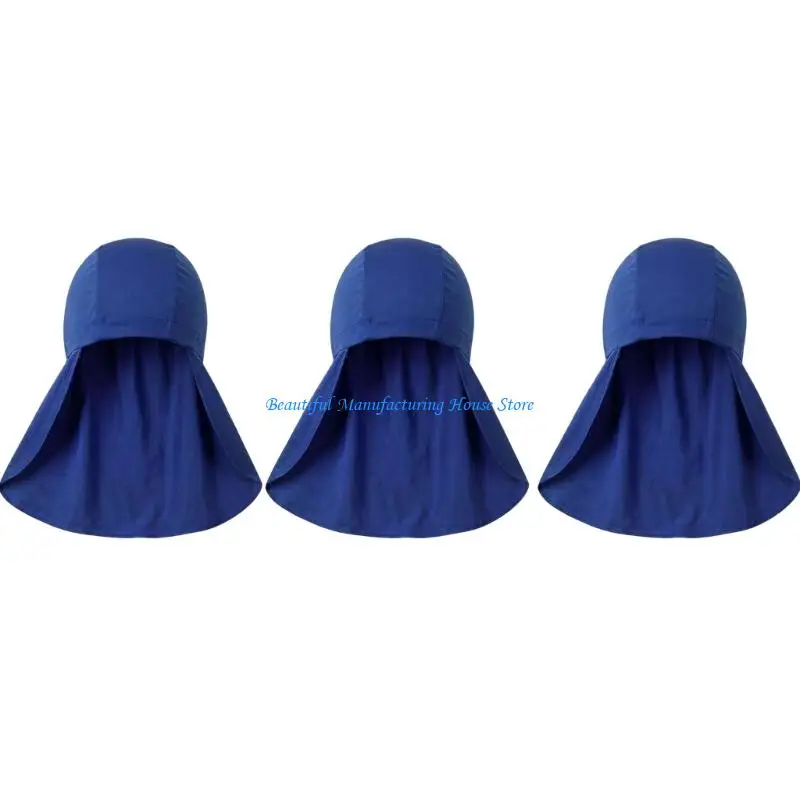 E56A Cycling Helmet Lining Cap Fast Dry Milk Silk Design Sweat Wicking Skull Hat 3X