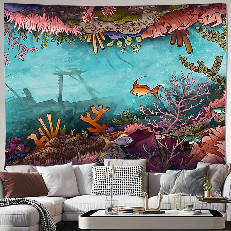 Ocean Wall Tapestry…