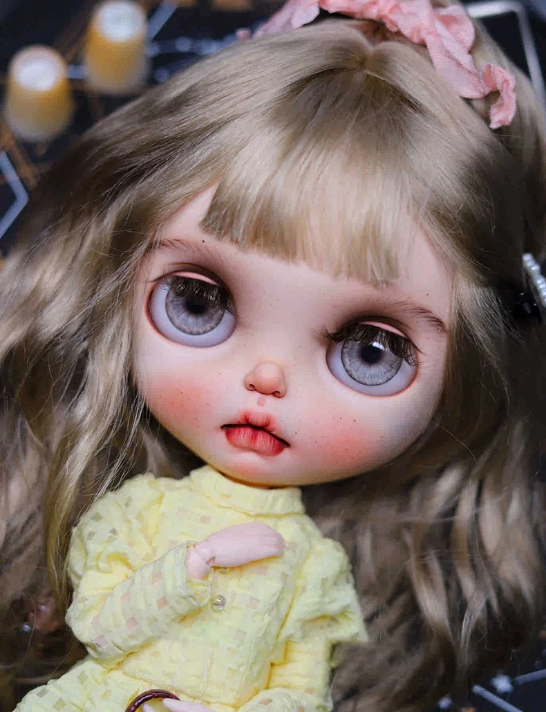 YESTARY BJD عيون قطع دمى الملحقات ، اليدوية Blythe ، المغناطيس بالتنقيط الغراء عيون رقاقة ، لتقوم بها بنفسك هدية لفتاة ، تصميم الأزياء