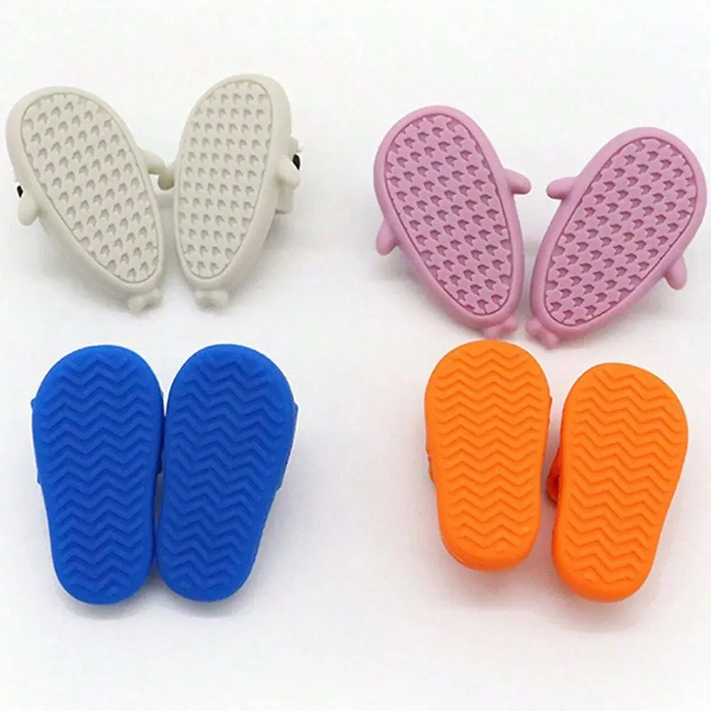 Round Toe Doll Seal Slippers Mini Slippers 1/6 BJD Doll Shoes Plastic Cartoon OB11 Seal Shoes For Ob11 1/12 Bjd Doll