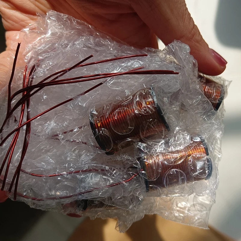 5PC Electromagnetic Gun Finished Coil Skeleton Size 20x8x28mm/26x10x28mm High Temperature Resistant Enameled Wire