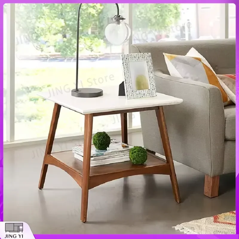 

Rectangular Sofa Table Coffee Table for Living Room Side Table Home Office Desk Small Space Furniture Modern Minimalist