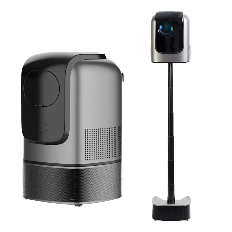 

Mini Portable Home Theater Projector 1080P Tilting Pan Tilt Hifi Sound Android 11.0 Autofocus 3D Integrated Lifting Projector