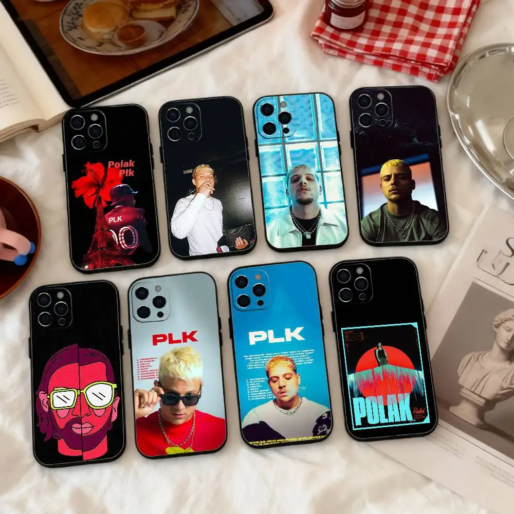 

P-PLK French Rapper Phone Case Silicone Soft For IPhone 17 16 15 14 13 12 11 X XR Plus Pro Max Plus