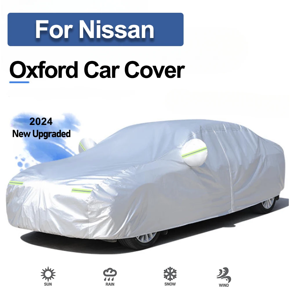 Car Cover For Nissan Qashqai J11 J10 X Trail T32 Sylphy Teana Tiida Oxford Cover Waterproof Dust Rain Snowproof Car Accessories