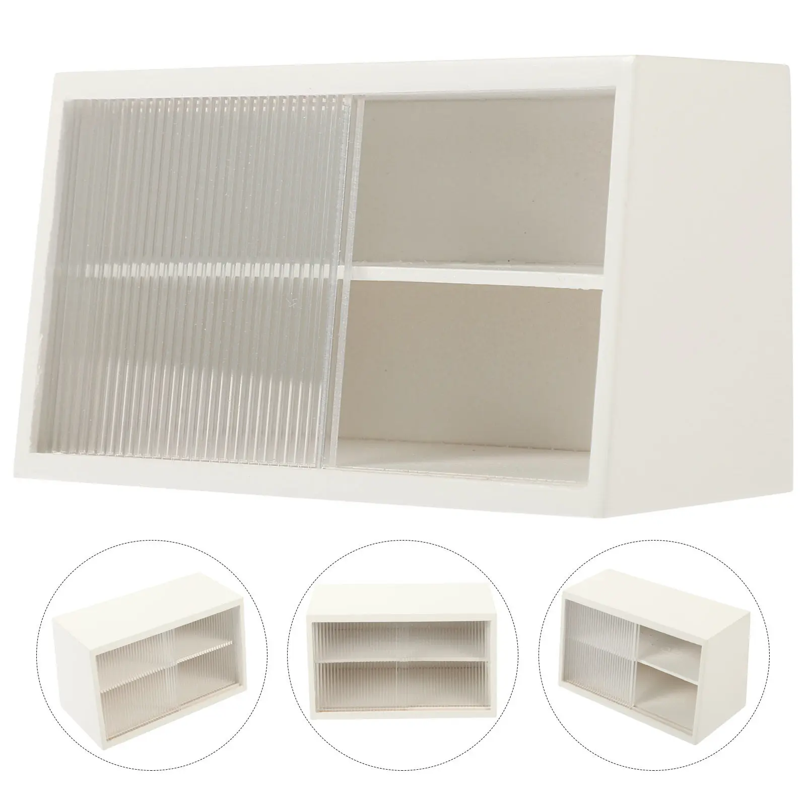 

Миниатюрный демонстрационный шкаф для мебели, декор для мини-домиков, маленький размер, аксессуары для DIY-витрин, витрина для сцен из гостиной и спальни