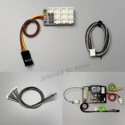 RC Truck Light Group Expansion Board 4 in 1 PH2.0 Extension Module for 1/14 Tamiya Tipper SCANIA 770S Volvo Excavator Model Car