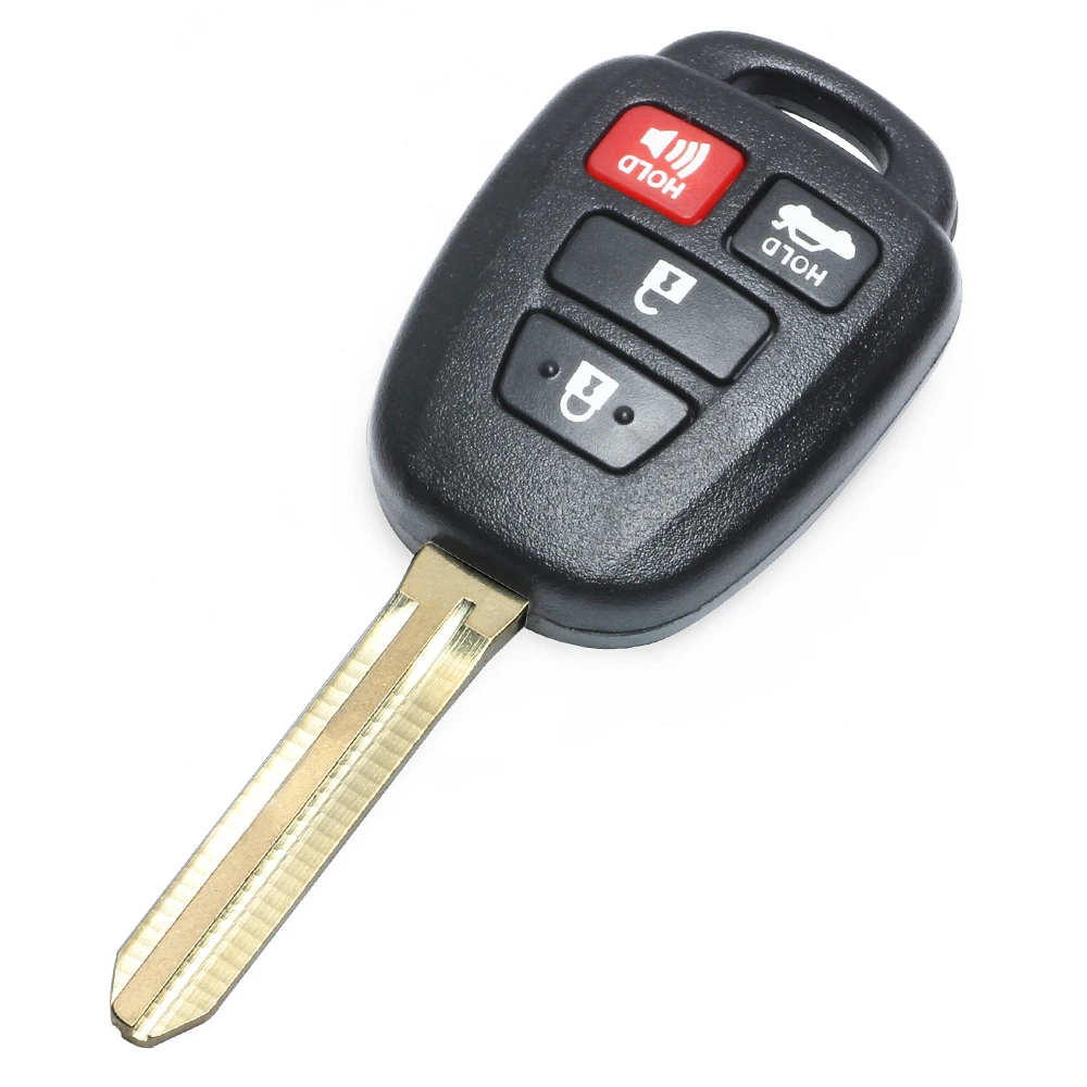 KEYECU HYQ12BEL,PN: SU003-05282 4-Button Remote Head Key FOB With Special G Chip 314.3MHz for Scion FR-S Toyota 86 2016-2017