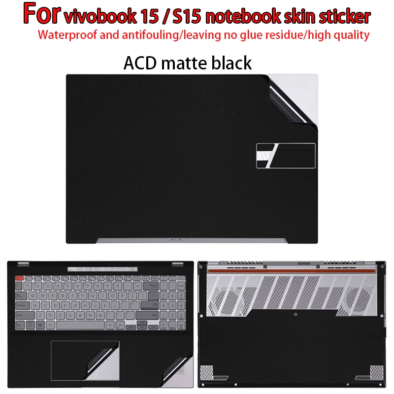 For ASUS Vivobook15/S15 OLED body film K5504/S5504V notebook skin sticker X1504/A1504/X1502/M1502/D1502 computer protective film