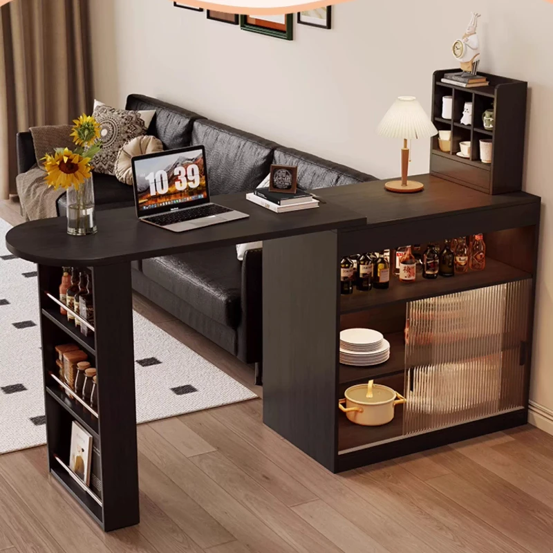 

Scalable bar counter, table, dining cabinet, integrated sofa, multifunctional dining table partition, living room entrance