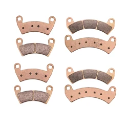 8pcs/set Front & Rear Ceramics Brake Pads Fit for 2016-2021 Polaris 1000 RZR XP Turbo EPS Replacement Brake Pads 2206231 2205949