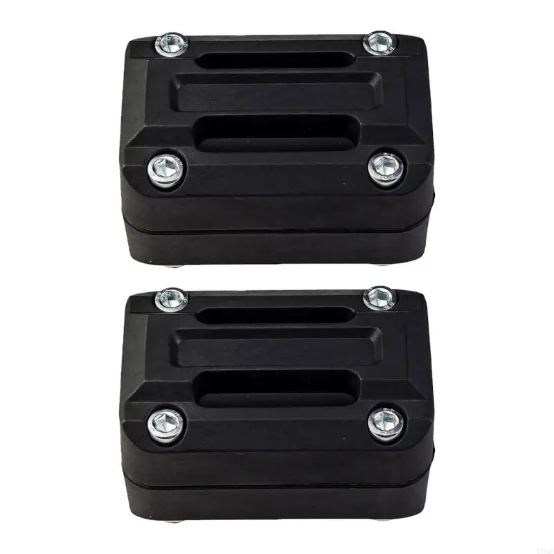 Motorcycle Frame Protectors Flexible Rubber Crash Protectors Universal Impact Absorption Falling Crush Protectors New