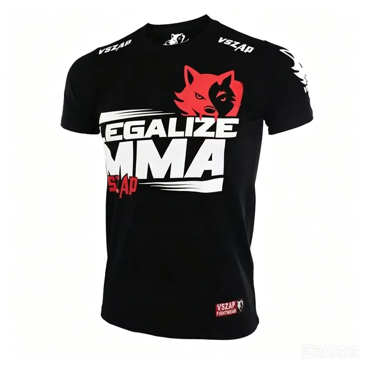 Herren 3D-gedrucktes, schnell trocknendes, atmungsaktives Sport-T-Shirt für Outdoor-Street-Boxen, Muay Thai, Training, Rundhalsausschnitt, für Eltern und Kinder – Detail 9