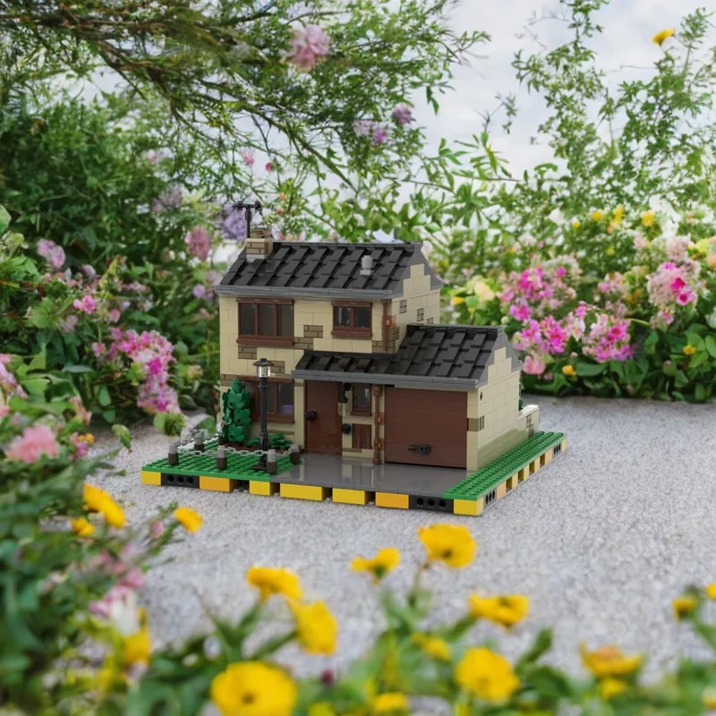 

1531PCS Moc Building Blocks Custom: Privet Drive House With Observatory, Fun Assembly To Enhance Your Collection And Creativity