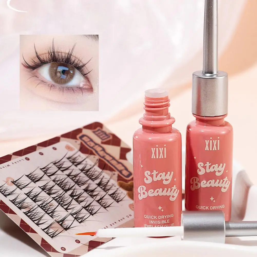 Colla per ciglia forte Impermeabile Ad asciugatura rapida Estensione ciglia finte Trucco di bellezza 12ML Strumenti per trucco ciglia a lunga durata