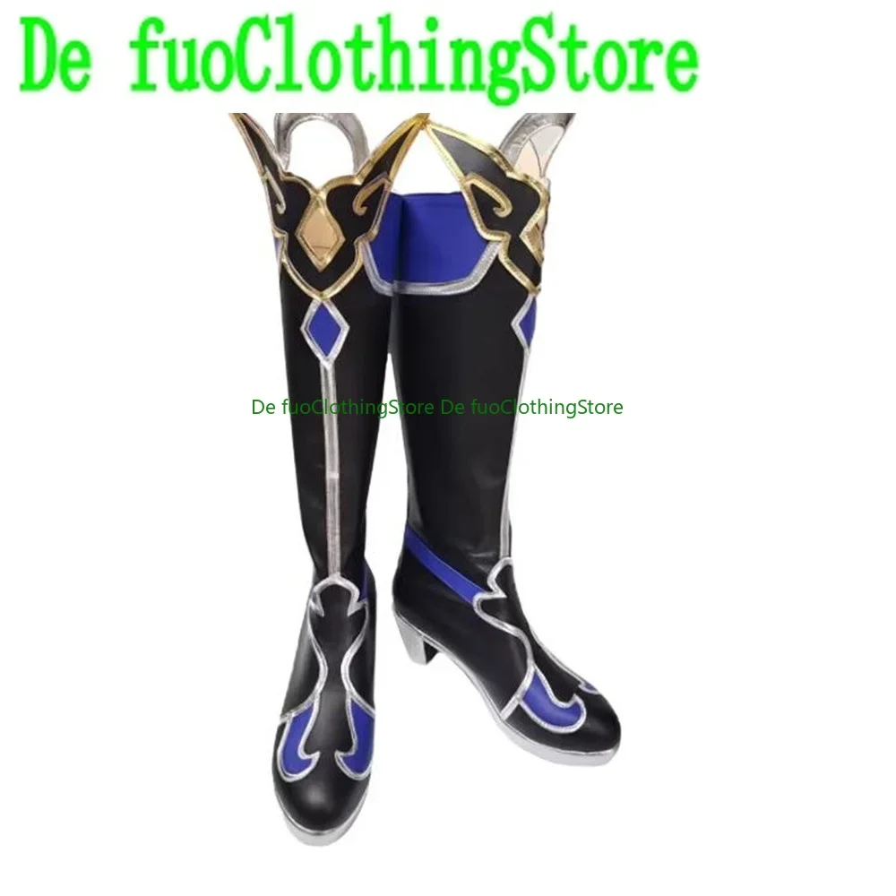 JingLiu Jing Liu Honkai Star Rail Honkai Impact Buty do Cosplayu Gra Anime Halloween Boże Narodzenie DefuoClothing Sklep z Obuwnicą