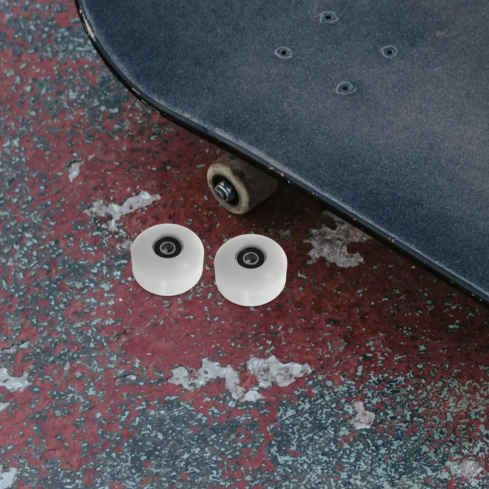 

Комплект из 2 колес для скейтборда, высокопрочные, из полиуретана 95A, для плавного катания, сменные колеса для профессионального скейтбординга