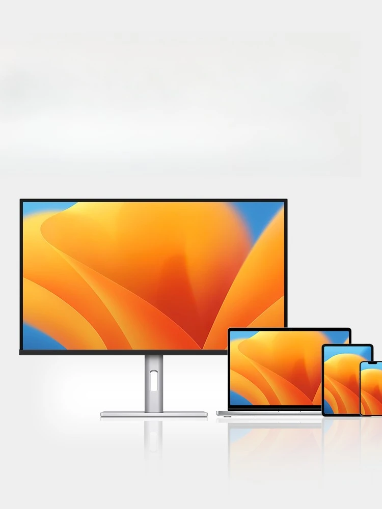 Monitor 27 inch 4K high definition IPS borderless vertical screen design desktop computer LCD Typec external screen