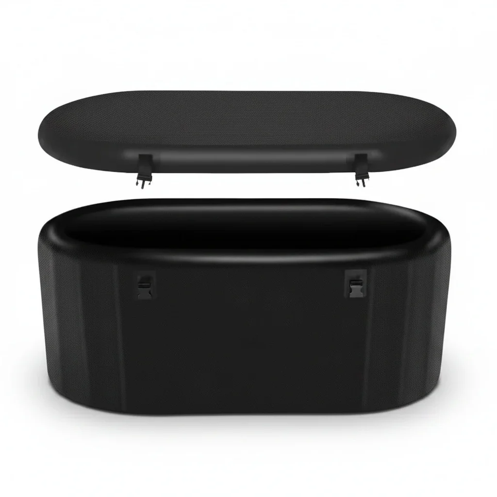 Inflatable Ice Bath, DWF Material 1-2 Person Cold Plunge Tub, Portable Recovery Tub, Therapy Water Chiller Oval Bathtub