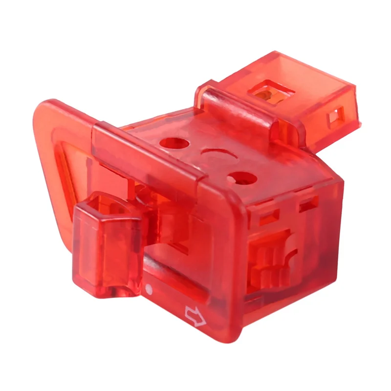 

4X Motorcycle Horn Switch Button Turn Signal Switch Button Start Button For Honda DIO ZX AF27 AF28 AF34 AF35 Red-AS55