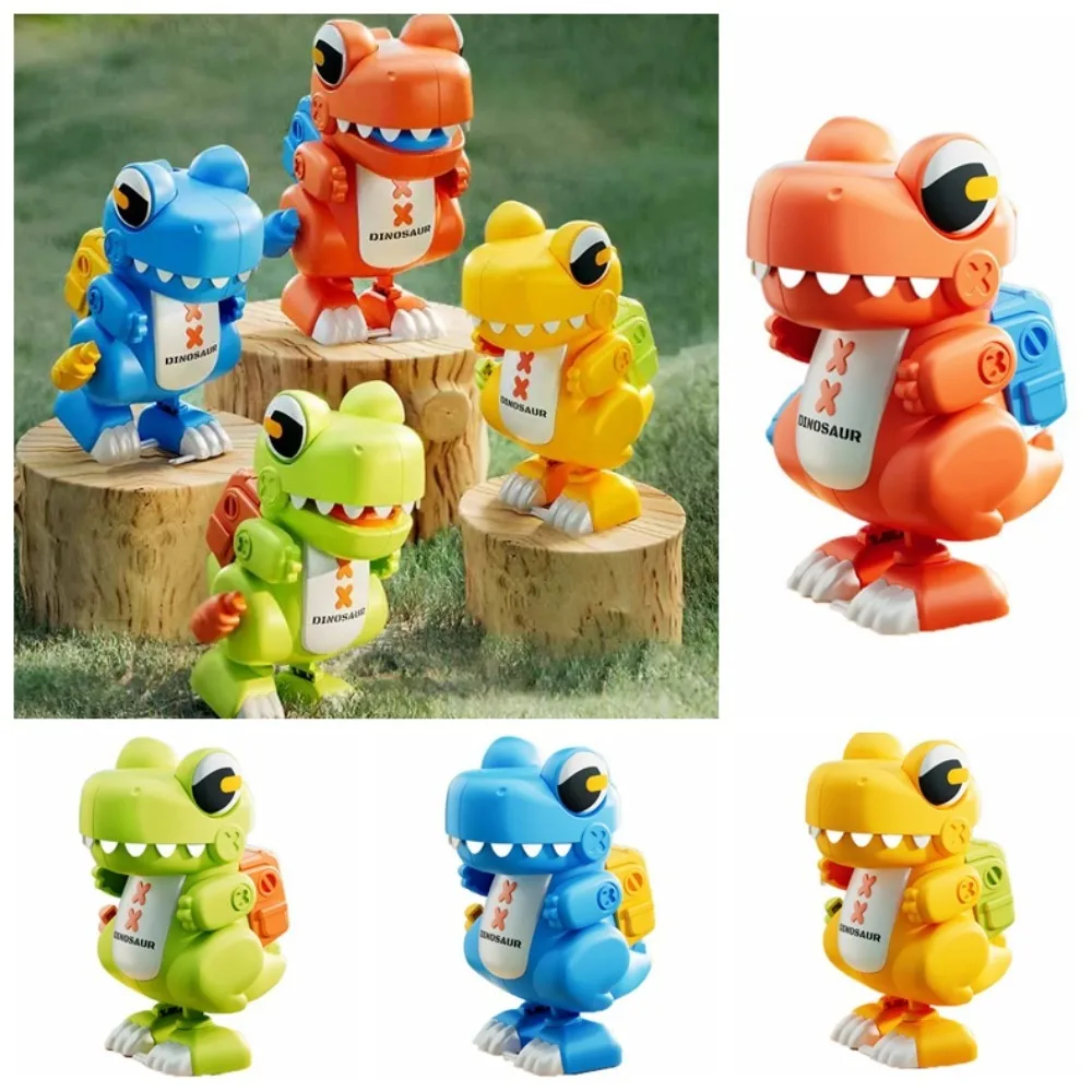 Wind-Up Dinosaur Wind Up Walking Toy Walking Interactive Clockwork Spring Dinosaur Toy Funny Cute Children Clockwork Toys Gifts