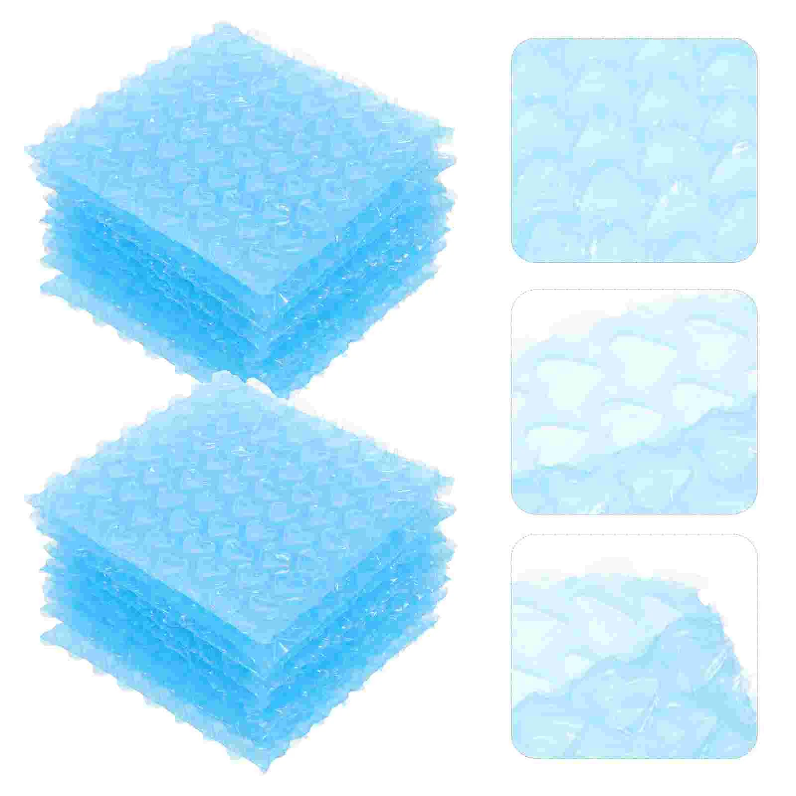 Pouches for Shipping Love Bag Baggies Cushioning Thicken Sky-blue Plastic