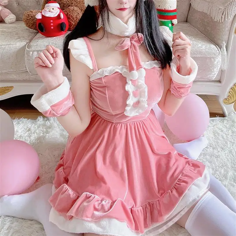 

Сексуальный розовый костюм Cisas Dr orm loween Role-plang Rabbit Girl orm Женская одежда для выступлений на сцене