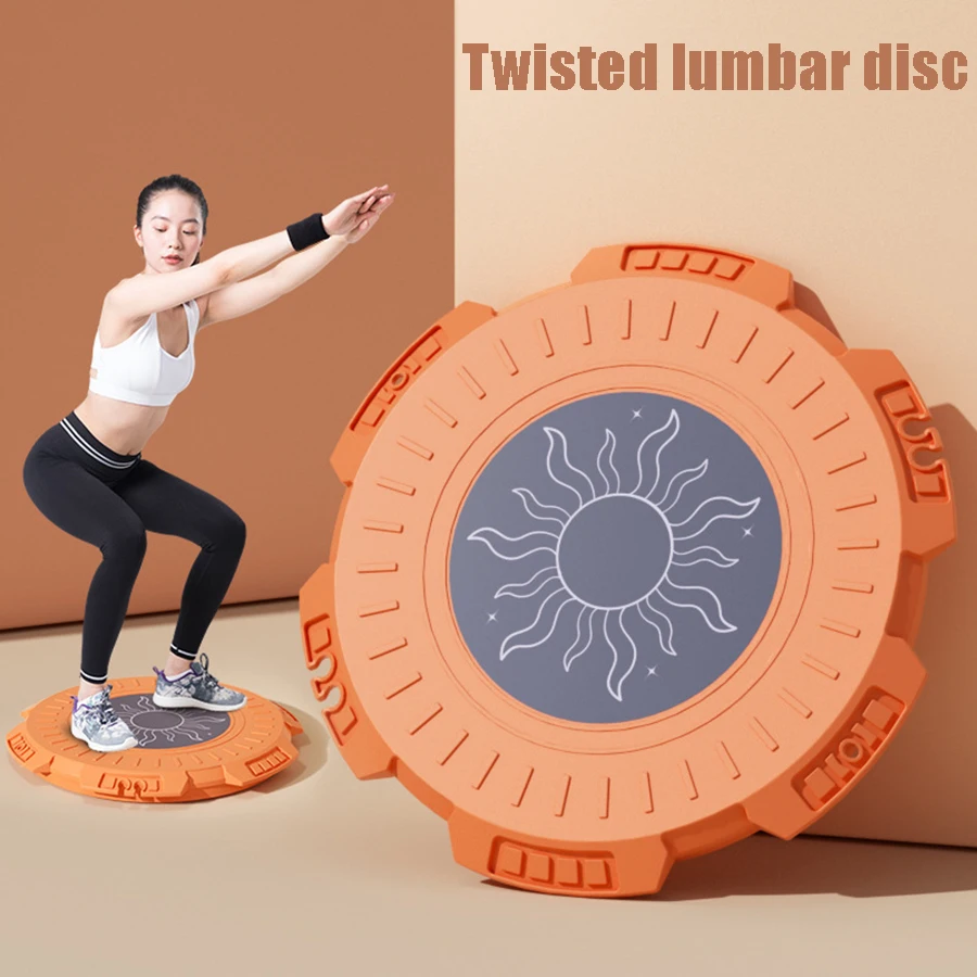 Enlarged Split Type Waist Twisting Disc For Body Shaping, Silent Fitness and Waist Twisting Machine Gym, Balance Plate