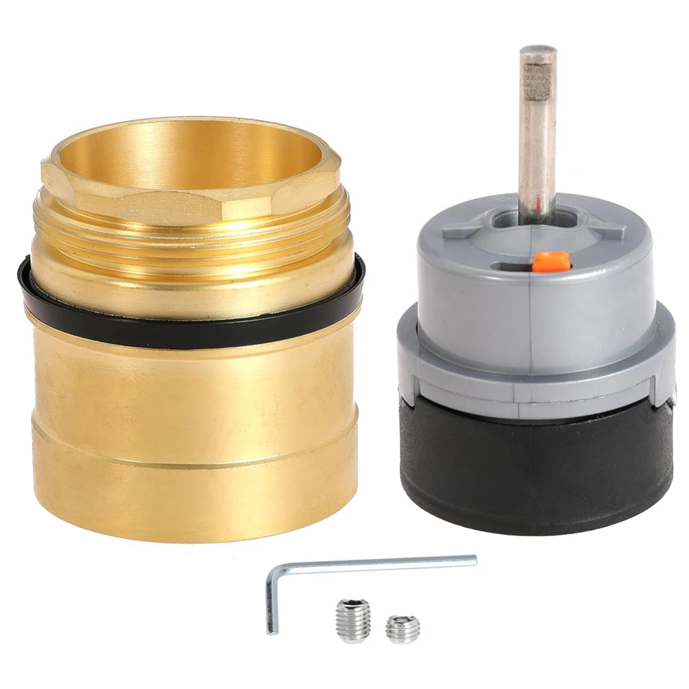 

Высокопроизводительный картриджный клапан для смесителя RP50587 с герметичной конструкцией и латунной гайкой капота для кухни и ванны