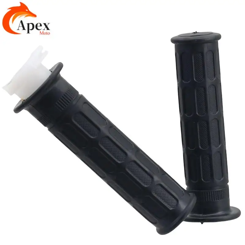 Handlebar Rubber Grip Set For Honda CB125 CB400 CB550 CB650 CB750 CB900 Motorcycle Handle Grip Cover Anti-Slip Accessories