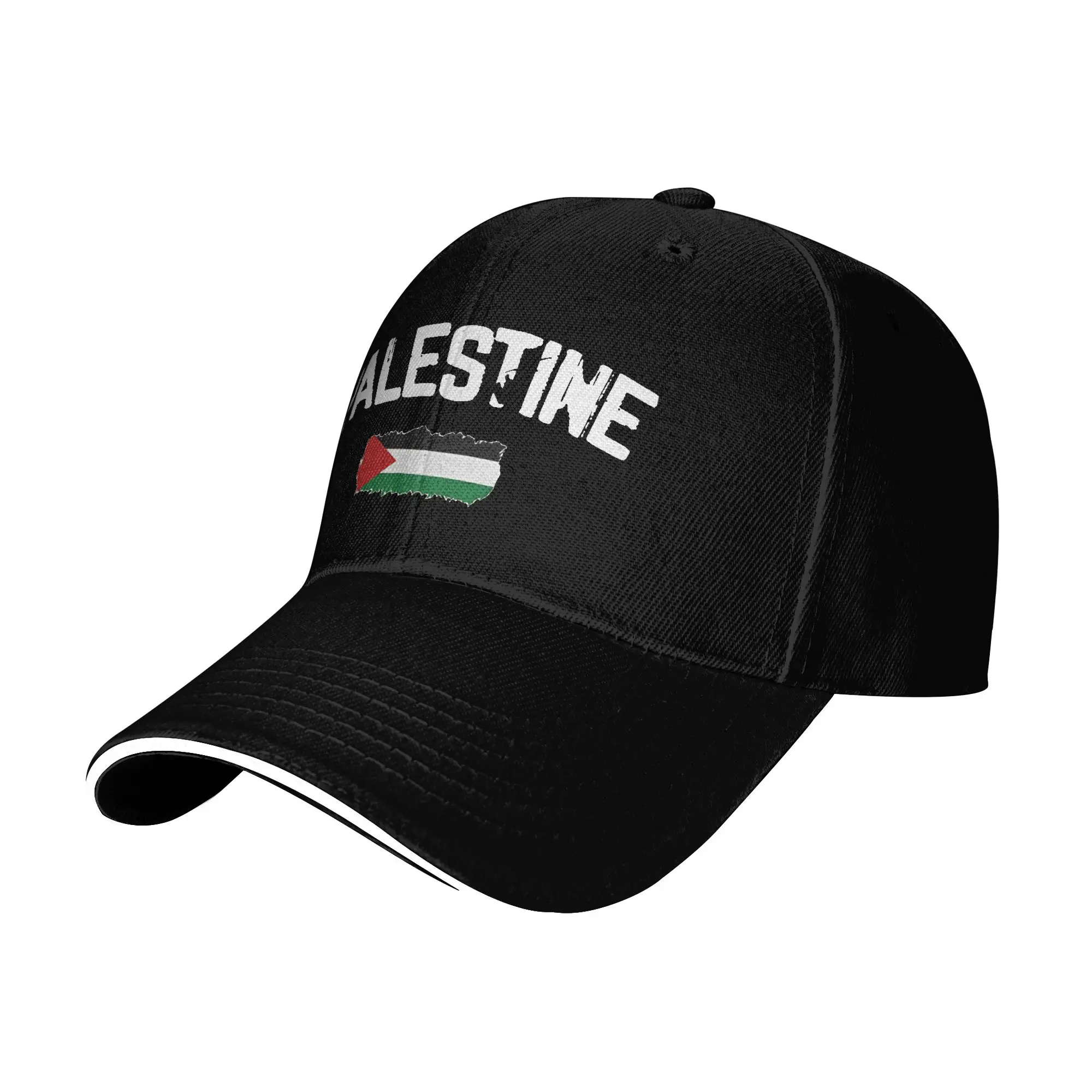 Palestine Flag Baseball Cap  Outdoor Sport Sun-Proof Hip Hop Hats Female Male Stylish Design Baseball Caps