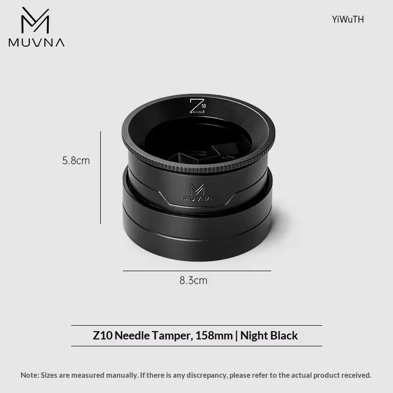 

Original MUVNA Z10 2 In 1 Rotating Needle Type Coffee Distributor With Connection Ring Adaptive Height Z-Shaped For 58MM Handle