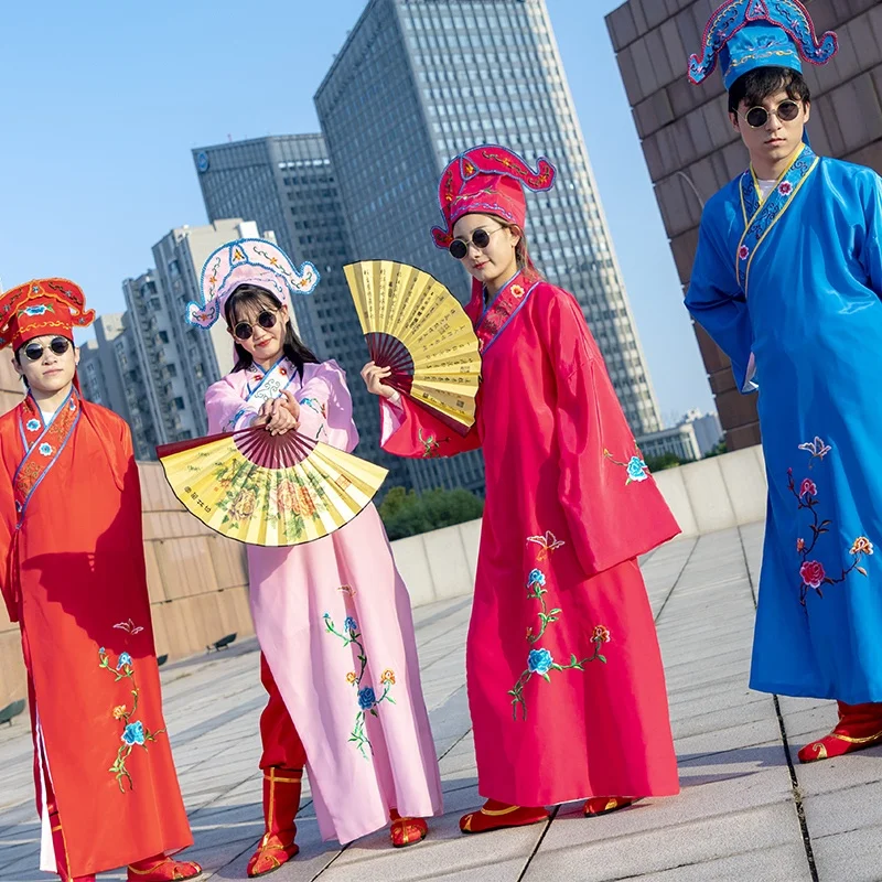 ชุดคอสเพลย์ Loween Tang Bohu Point Autumn Southern Jiangnan Four Tnted Scholars สำหรับงานแต่งงาน งานประชุมประจำปี  ชุดตลกสำหรับการแสดง