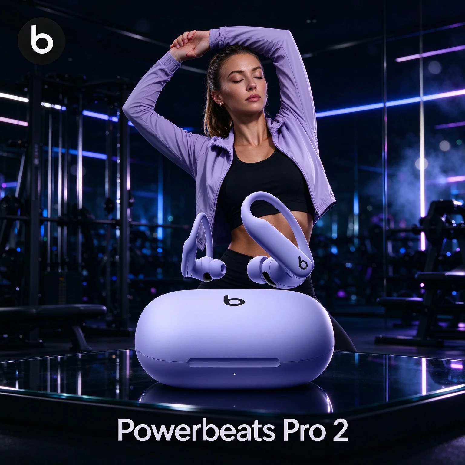 Beats Headphone Powerbeats Pro - Beats Powerbeats Pro 2, Earbud Nirkabel